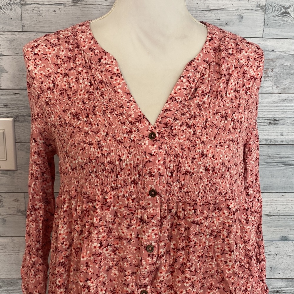 KNOX ROSE PINK FLORAL TOP - Picture 4 of 11